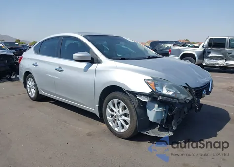 2017 Nissan Sentra Sv z USA, uszkodzony, nr VIN 3N1AB7AP3HY335793